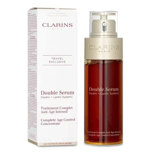 Clarins Double Serum Anti-Age Complete Age Control Concentrate 1.6 oz / 50ml NIB