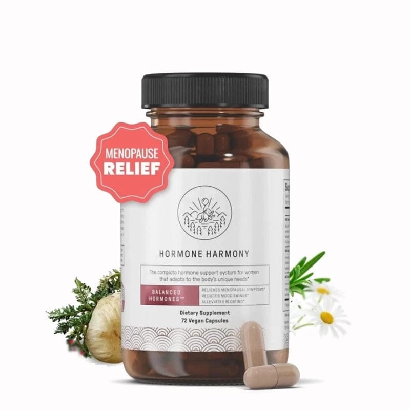 Happy Mammoth Hormone Harmony – Natural Hormonal Support for Women, 72 Capsules