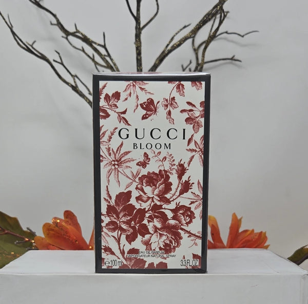 Gucci Bloom perfume, Gucci Bloom Eau de Parfum, Gucci Bloom EDP 3.3 oz, Gucci Bloom 100ml, floral perfume for women, women's Eau de Parfum, Gucci women's fragrance, designer floral perfume, luxury perfume for women