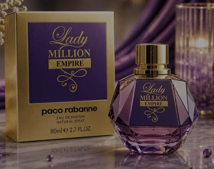 Lady Million perfume, Paco Rabanne Lady Million, Lady Million women perfume, Lady Million EDP, Paco Rabanne perfume for women, Lady Million 2.7 oz, Lady Million 80ml, women's Eau de Parfum, luxury women's perfume, floral women's fragrance, long lasting women's perfume