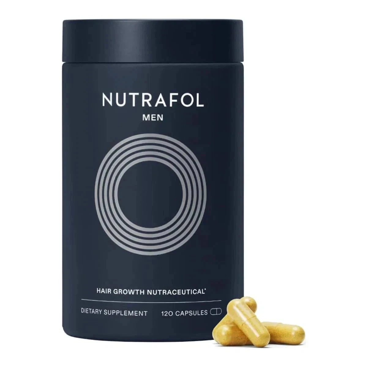 Nutrafol Men Hair Growth Supplement – 120 Capsules, 1 Month Supply