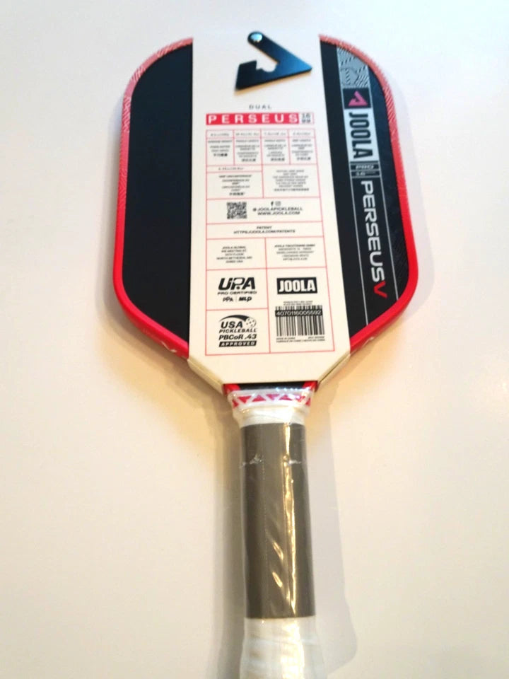 JOOLA Ben Johns Perseus Pro IV 16mm Pickleball Paddle – Red