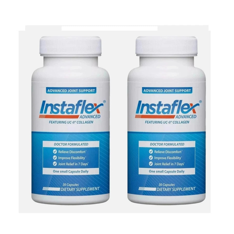 Pack of 4 Instaflex Advanced Joint Support – Doctor Formulated, 30 Capsules Each